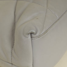YSL Grey Loulou Puffer Large Flap Chain Bag