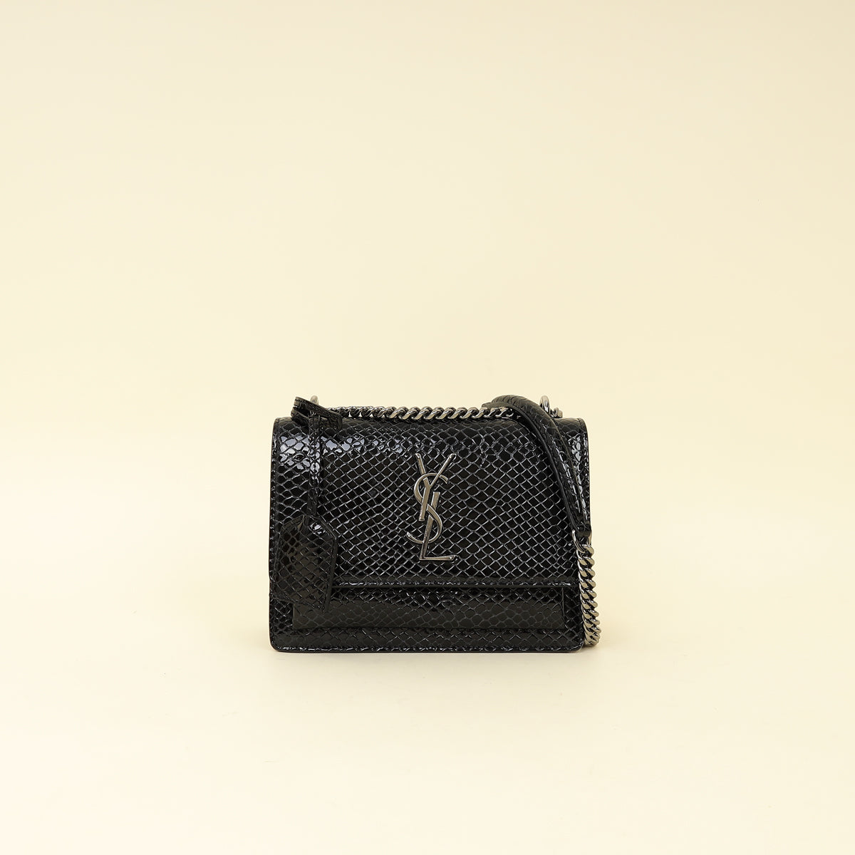 YSL Black Sunset Small Shoulder Bag