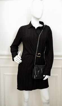 YSL Black Sunset Small Shoulder Bag
