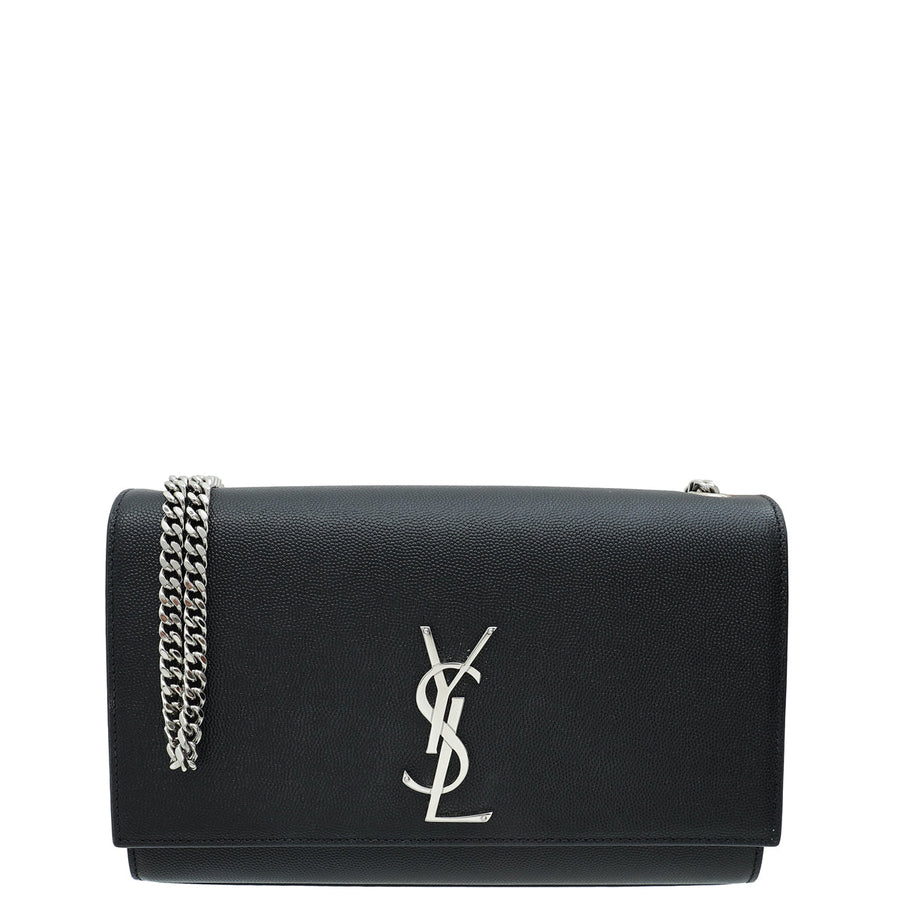 YSL Black Kate Medium Shoulder Bag