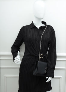 YSL Black Kate Medium Shoulder Bag