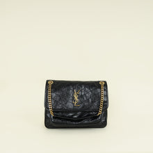 YSL Black Niki Vintage Medium Shoulder Bag