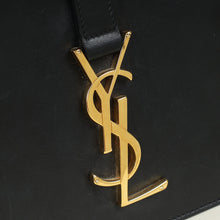 YSL Black Monogram Universite Shoulder Bag