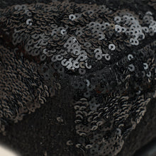 YSL Black Jamie Sequin-Embellished Shoulder Bag