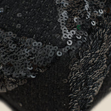 YSL Black Jamie Sequin-Embellished Shoulder Bag
