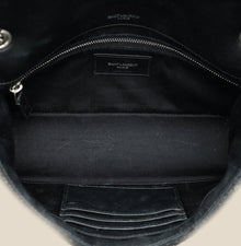 YSL Black Jamie Sequin-Embellished Shoulder Bag