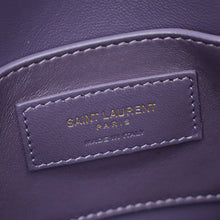 YSL Purple Python Sunset Small Shoulder Bag