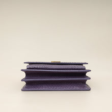 YSL Purple Python Sunset Small Shoulder Bag