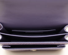 YSL Purple Python Sunset Small Shoulder Bag