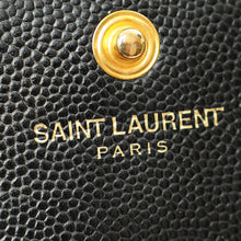 YSL Black Classic Cassandre Chain Wallet