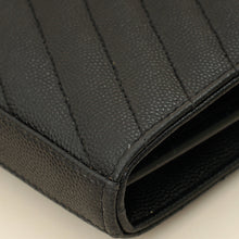 YSL Black Classic Cassandre Chain Wallet