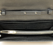 YSL Black Classic Cassandre Chain Wallet