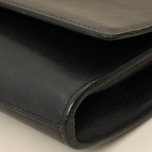 YSL Black Y Ligne Clutch