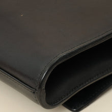 YSL Black Y Ligne Clutch