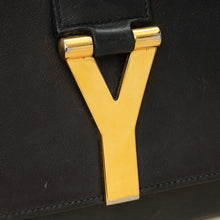 YSL Black Y Ligne Clutch