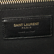 YSL Light Pink Monogram Satchel Flap Large Bag