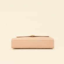 YSL Light Pink Monogram Satchel Flap Large Bag