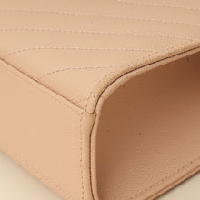 YSL Light Pink Monogram Satchel Flap Large Bag