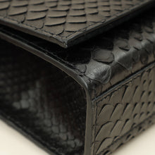 YSL Black Python Tassel Kate Medium Shoulder Bag