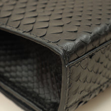 YSL Black Python Tassel Kate Medium Shoulder Bag