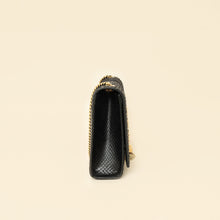 YSL Black Python Tassel Kate Medium Shoulder Bag