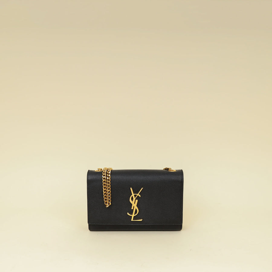 YSL Black Kate Chain Small Shoulder Bag