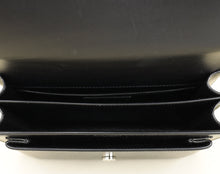 YSL Black Sunset Flap Medium Shoulder Bag