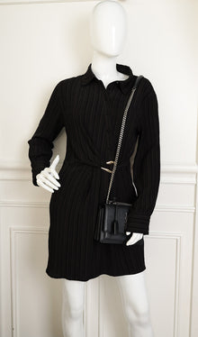 YSL Black Sunset Small Chain Shoulder Bag