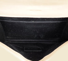 YSL Beige Cassandre Matelasse Flap Pouch