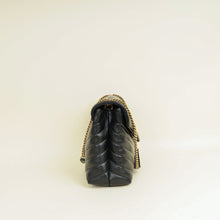 YSL Monogram Black Loulou Medium Bag