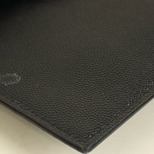 YSL Black Uptown Pouch Clutch