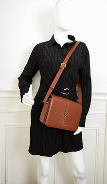 YSL Brown Monogram Universite Medium Bag