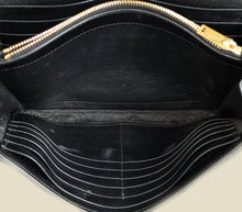 YSL Black Cassandre Wallet On Chain