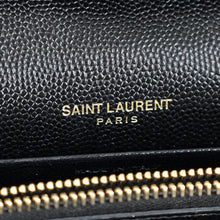 YSL Black Cassandre Wallet On Chain