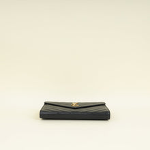 YSL Black Cassandre Wallet On Chain