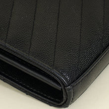 YSL Black Cassandre Wallet On Chain
