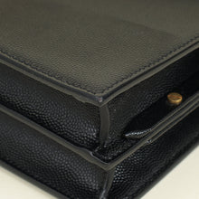 YSL Black Cassandre Flap Medium Chain Bag