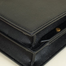 YSL Black Cassandre Flap Medium Chain Bag