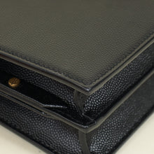 YSL Black Cassandre Flap Medium Chain Bag