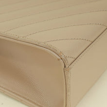 YSL Beige Monogram Satchel Flap Large Bag