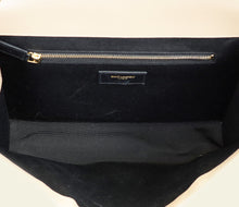 YSL Beige Monogram Satchel Flap Large Bag