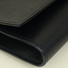 YSL Black Y Ligne Clutch