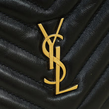 YSL Black Lou Belt Bag