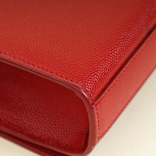 YSL Red Monogram Kate Satchel Chain Shoulder Bag