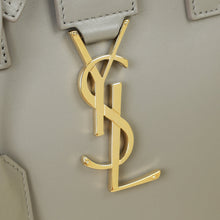 YSL Grey Baby Monogram Cabas Bag