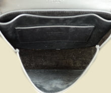YSL Black Kaia Flap Satchel Bag
