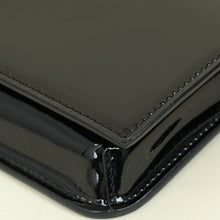 YSL Black Cassandre Phone Holder w/ Chain