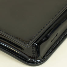 YSL Black Cassandre Phone Holder w/ Chain