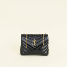 YSL Black Loulou Small Flap Shoulder Bag