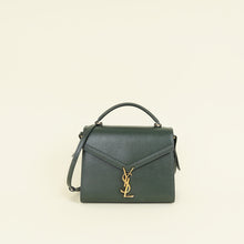 YSL Forest Green Cassandra Top Handle Medium Bag